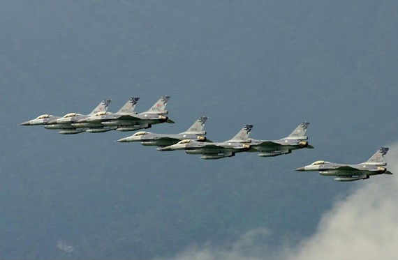 Máy bay chiến đấu F-16A/B MLU của Không quân Đài Loan